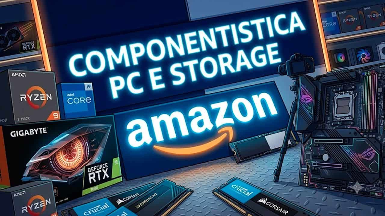 Ofertas de hardware en Amazon: RTX 50, Ryzen 9000, SSD NVMe y monitores gaming