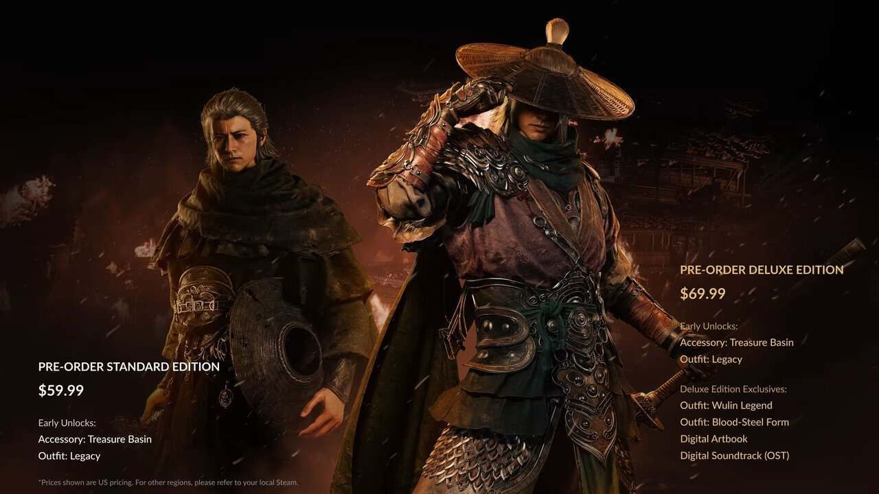 Phantom Blade Zero lidera Steam antes de su lanzamiento