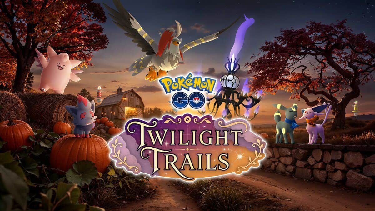 Pokémon GO anuncia la temporada Twilight Trails con nuevos Pokémon y Mega Evoluciones