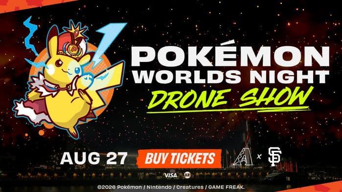 San Francisco Giants preparan una noche de Pokémon con actividades especiales en Pokémon GO