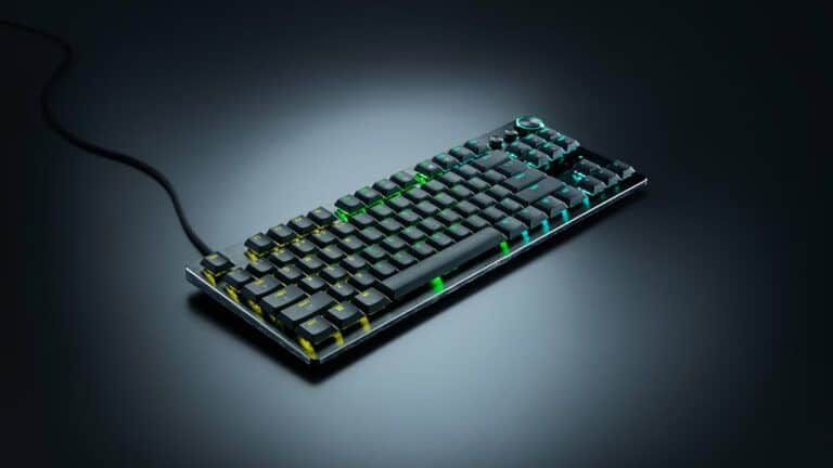 Razer Huntsman V3 Pro TKL 8KHz: teclado óptico analógico de perfil bajo para esports