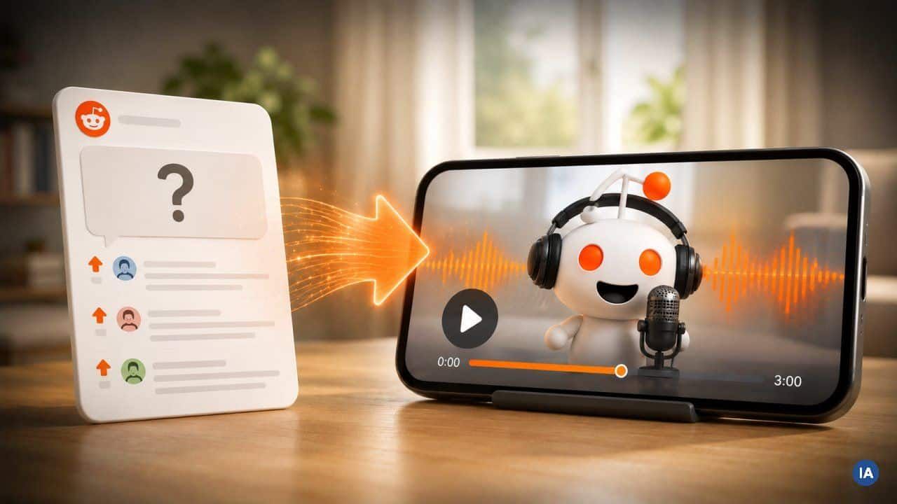 Reddit convierte algunos posts en vídeos y audios narrados