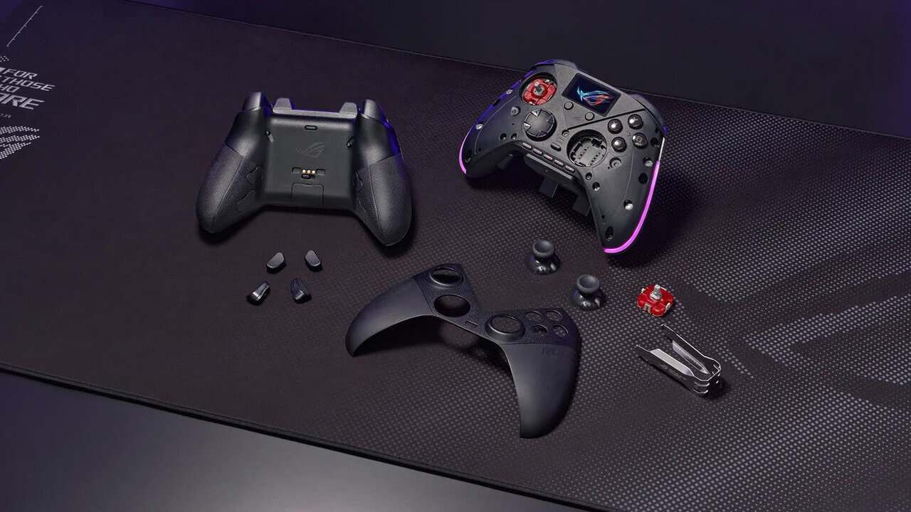 ROG Raikiri II Pro: un mando para PC con 8.000 Hz y joysticks TMR intercambiables