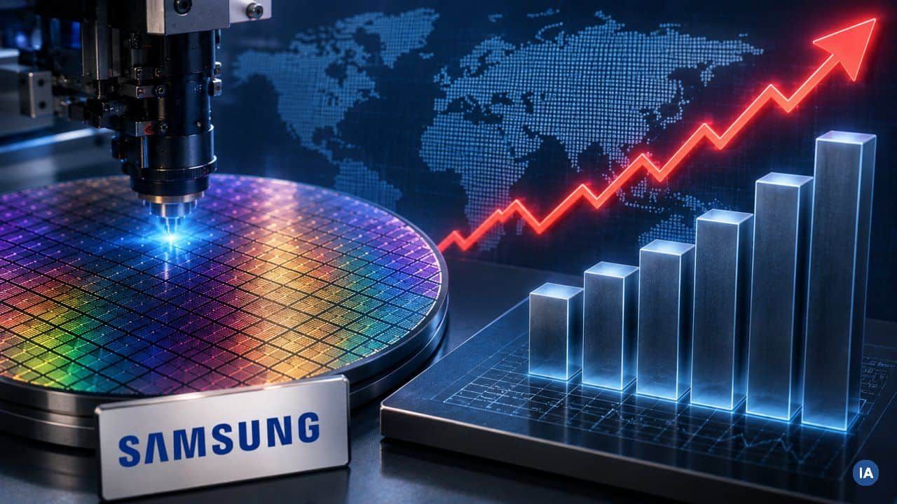 Samsung eleva hasta un 15% el precio de sus chips fabricados a 4 nm Samsung eleva hasta un 15% el precio de sus chips fabricados a 4 nm