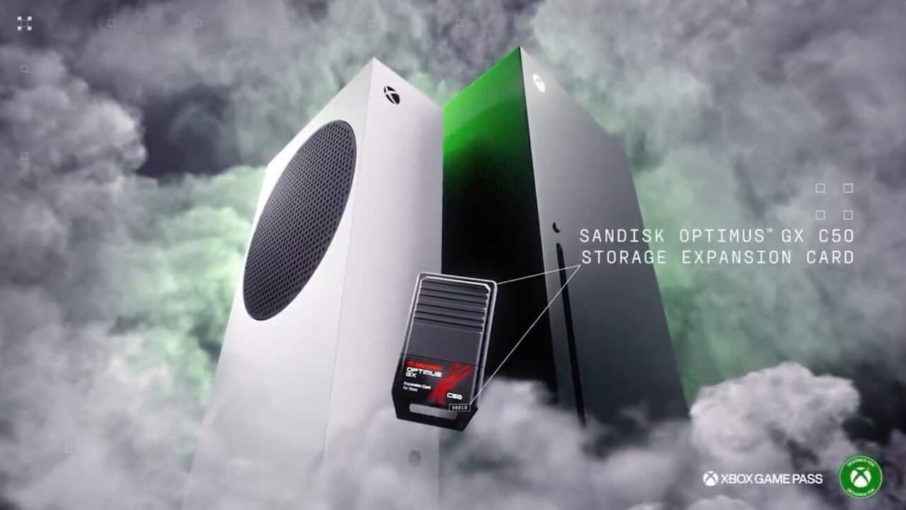 SanDisk anuncia la línea Optimus GX C50 para Xbox Series con almacenamiento de hasta 2 TB