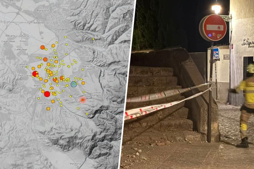 La serie sísmica de Granada deja decenas de terremotos, daños y cientos de evacuados