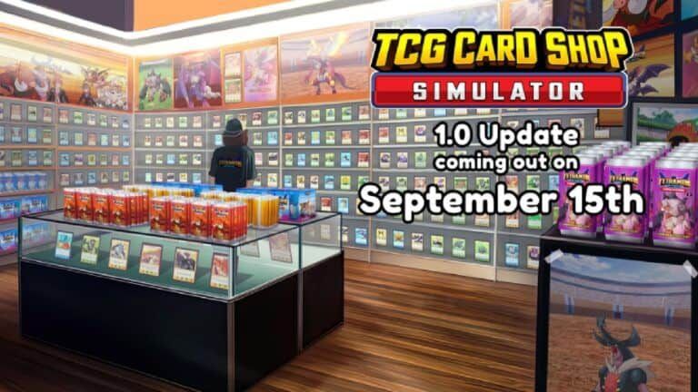 TCG Card Shop Simulator prepara su versión 1.0 para el 15 de septiembre