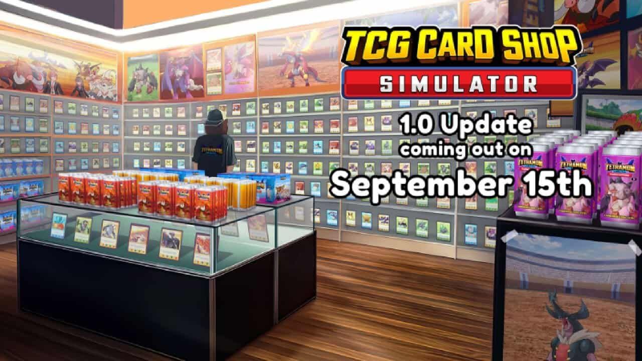 TCG Card Shop Simulator prepara su versión 1.0 para el 15 de septiembre