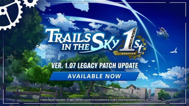 Trails in the Sky 1st Chapter mejora su localización con el parche Legacy