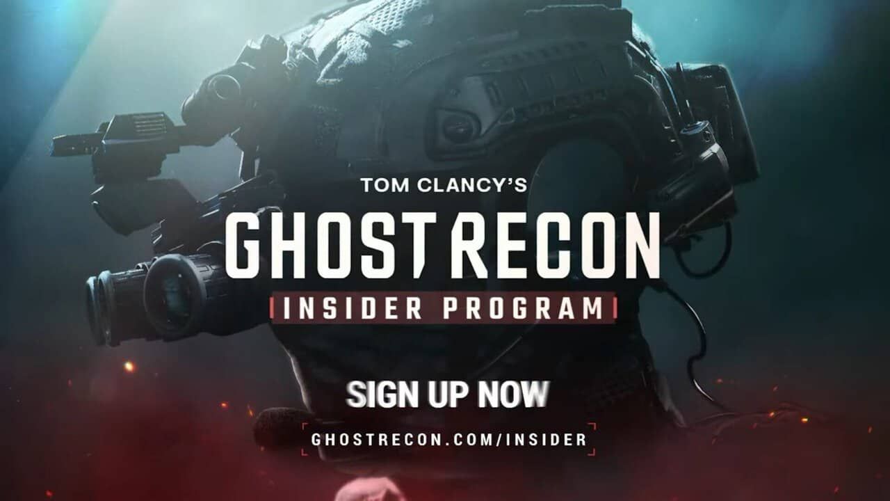Anuncian una nueva entrega de Ghost Recon con un programa Insider