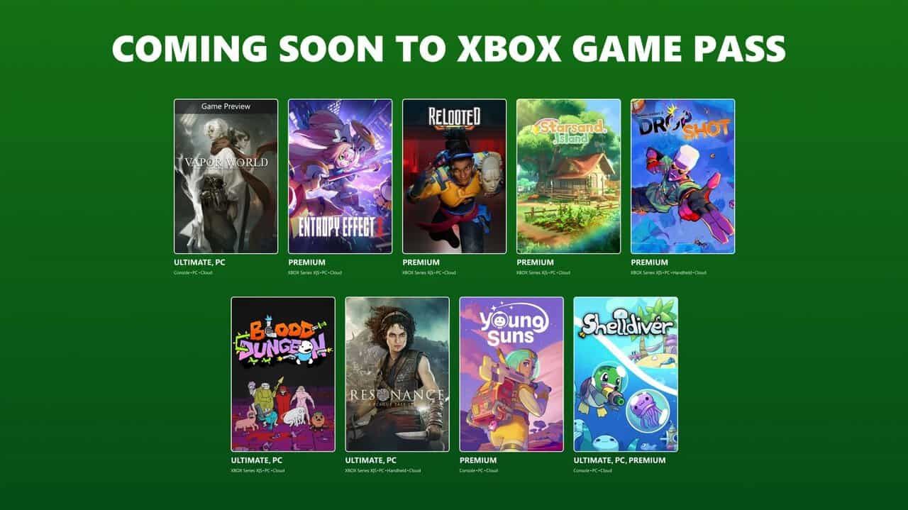 Xbox Game Pass incorpora 10 juegos y anuncia cinco bajas del catálogo Xbox Game Pass incorpora 10 juegos y anuncia cinco bajas del catálogo