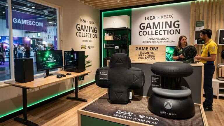 Xbox e IKEA enseñarán sus primeros muebles gaming en Gamescom 2026
