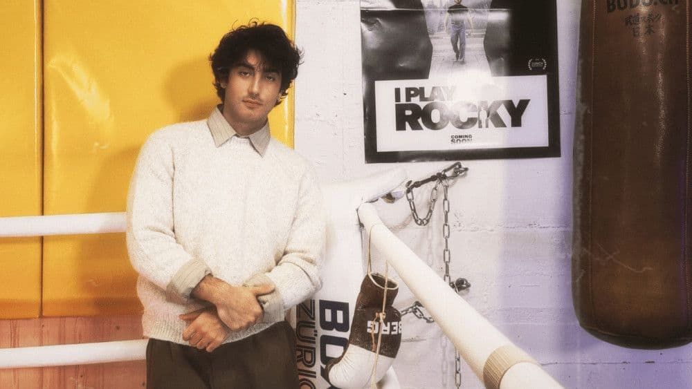 Anthony Ippolito se prepara para interpretar a Sylvester Stallone en I Play Rocky