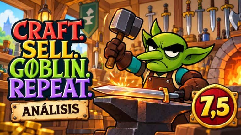 Craft. Sell. Goblin. Repeat.: Fabricar, vender e insultar clientes
