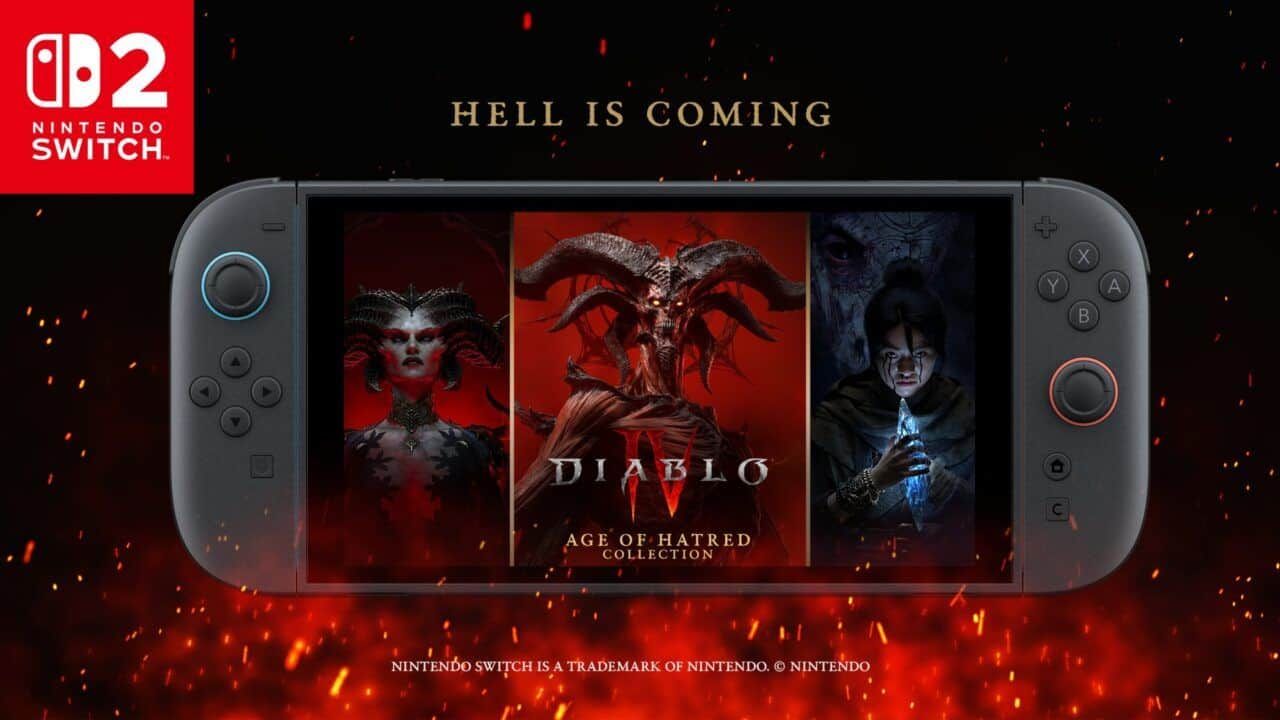 Diablo IV: Age of Hatred Collection llegará a Nintendo Switch 2 el 15 de septiembre