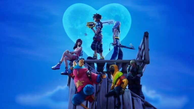 Fortnite muestra en vídeo las skins de Kingdom Hearts, pero aún no tienen fecha