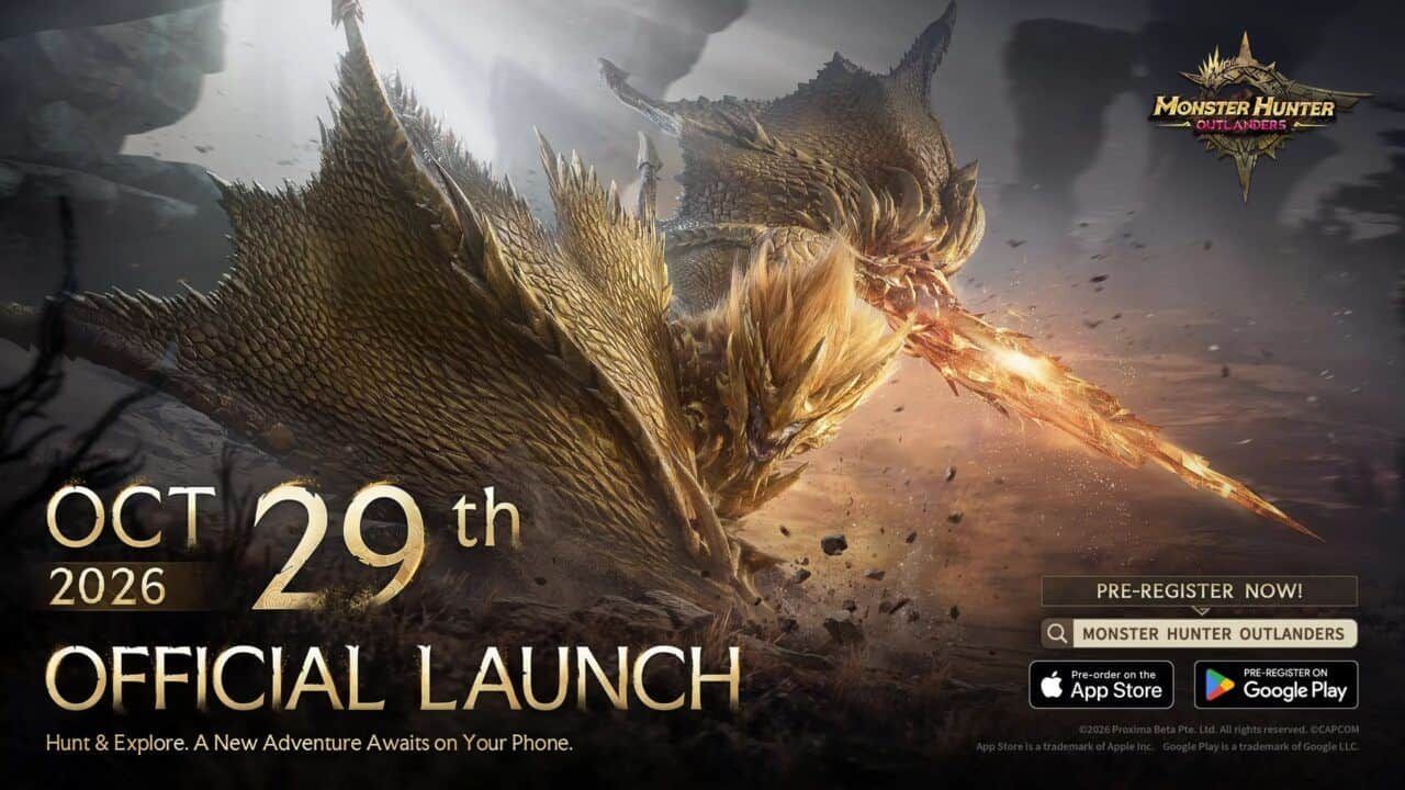 Monster Hunter Outlanders fija su lanzamiento móvil para el 29 de octubre