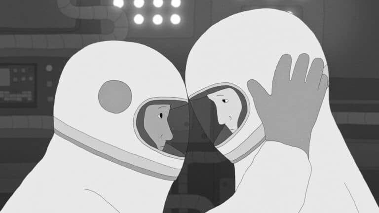 Moonfish reúne a Lucy Liu y Morgan Spector en una animación en blanco y negro sobre astronautas aislados