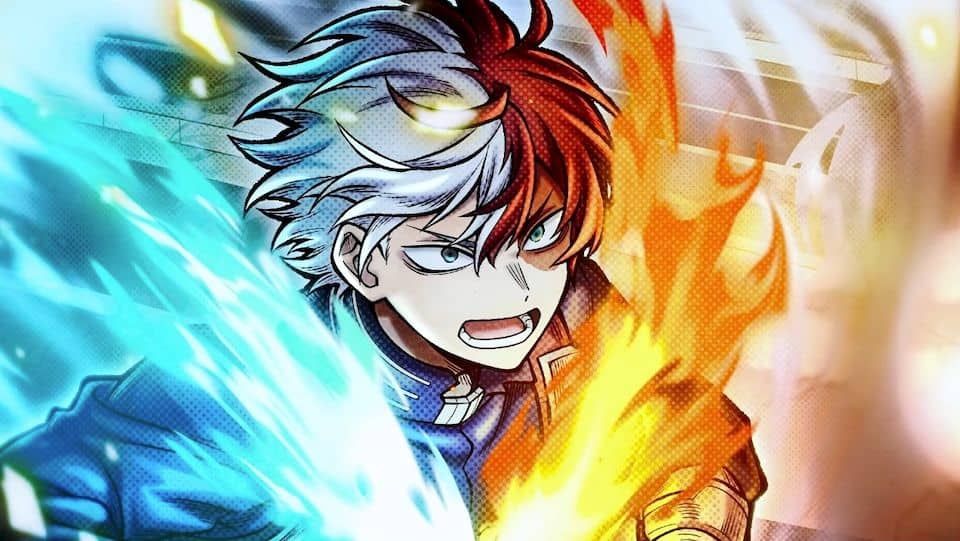 My Hero Ultra Rumble incorpora a Shoto Todoroki (Phosphor) en su temporada 19