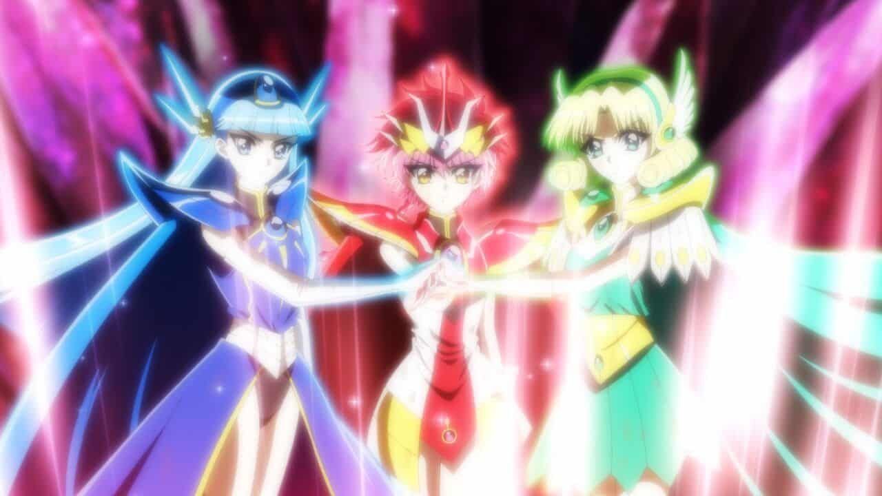 El nuevo anime de Magic Knight Rayearth revela sus temas musicales y cuatro voces El nuevo anime de Magic Knight Rayearth revela sus temas musicales y cuatro voces