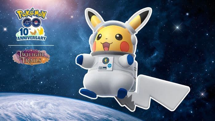 Pokémon GO estrenará a Astronaut Pikachu durante la World Space Week 2026