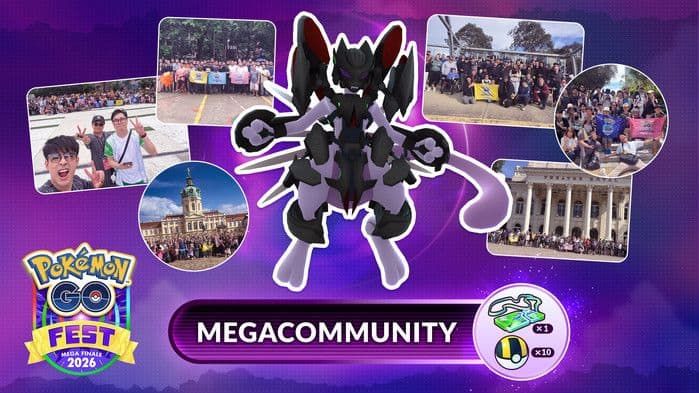 Pokémon GO Fest 2026: los jugadores recibirán dos pases de incursión extra durante el Mega Finale
