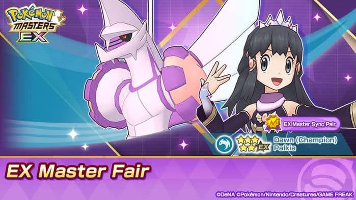 Pokémon Masters EX incorpora a Dawn Campeona junto a Palkia