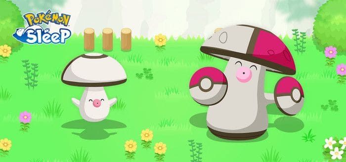 Pokémon Sleep incorporará a Foongus y Amoonguss el 5 de octubre