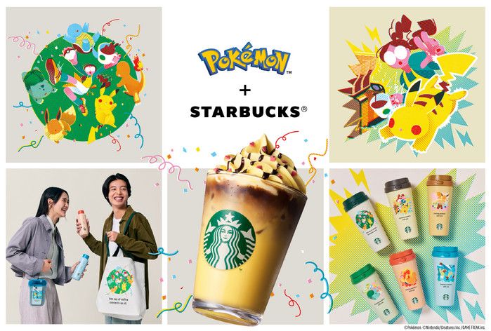 Pokémon y Starbucks lanzan un latte de Pikachu y 41 productos el 30 de septiembre