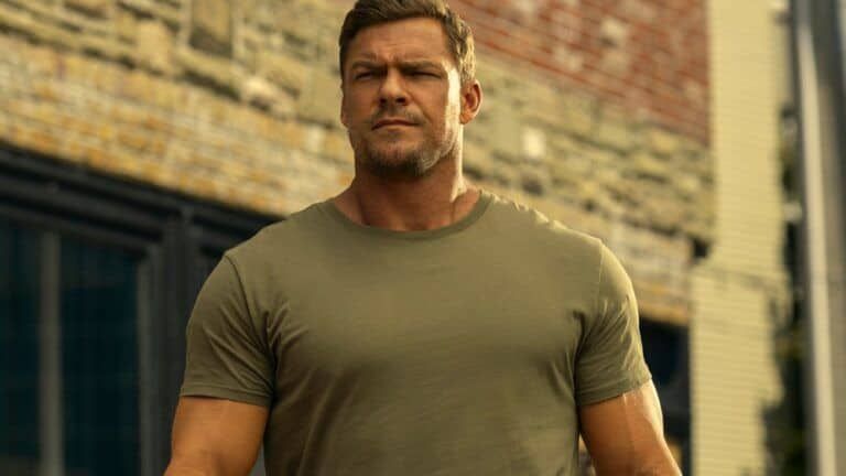 Alan Ritchson relaciona los planes de Reacher para adaptar Die Trying con una reelección