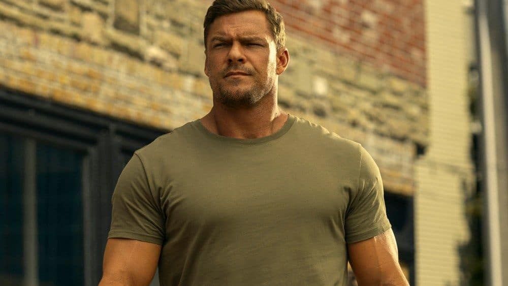 Alan Ritchson relaciona los planes de Reacher para adaptar Die Trying con una reelección Alan Ritchson relaciona los planes de Reacher para adaptar Die Trying con una reelección