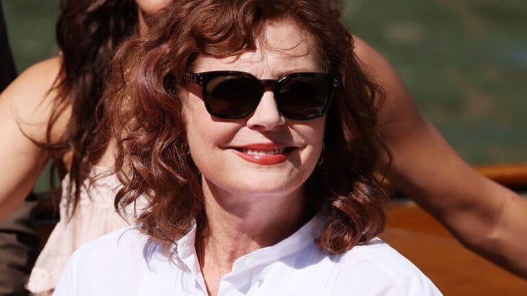 Susan Sarandon denuncia que su apoyo a Palestina sigue afectando a sus oportunidades en Hollywood