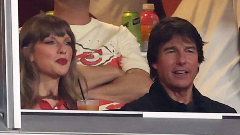 Tom Cruise cuenta qué habló con Taylor Swift durante el partido de los Chiefs