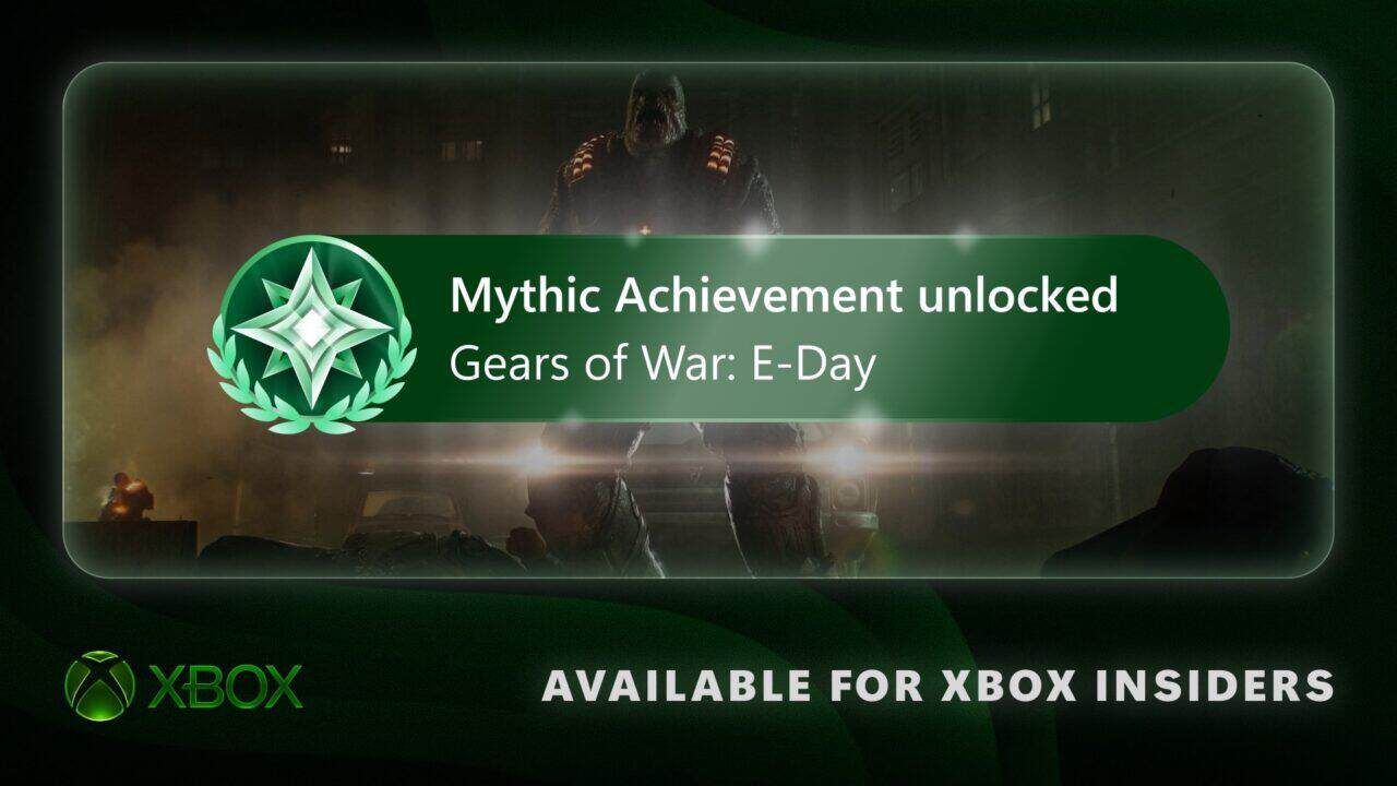 Xbox confirma el logro Mítico para completar todos los logros base de un juego