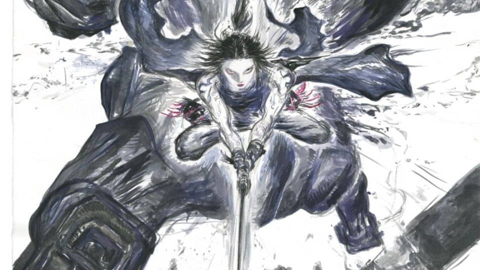 Yoshitaka Amano presenta ZAN, un anime original creado a mano