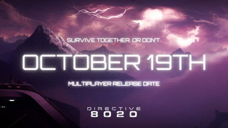 Directive 8020 pone fecha y hora a su multijugador online: 19 de octubre a las 16:00