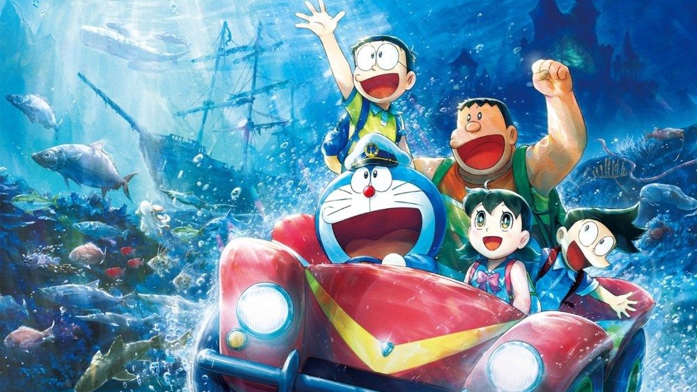 Doraemon lleva la aventura submarina de Nobita a los cines de India