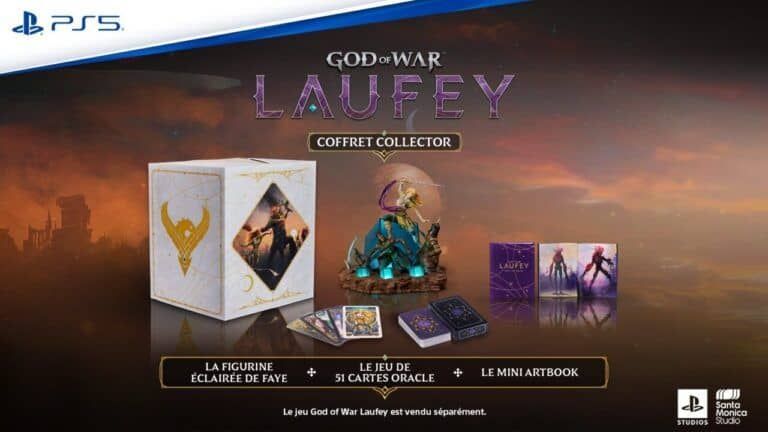 La Collector Box de God of War Laufey cuesta 149,99 €: trae una figura de Faye, pero no el juego