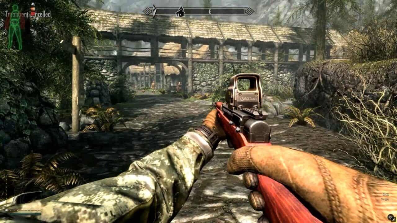 Los mods generados por IA que mezclan Skyrim y Tarkov desatan críticas entre los modders