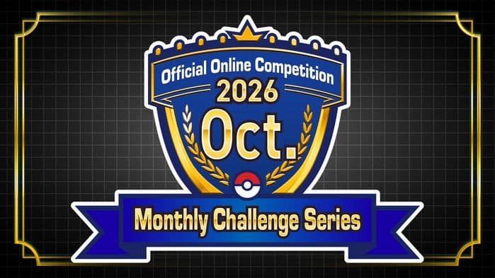 Pokémon Champions fija las fechas de su Monthly Challenge Series de octubre de 2026