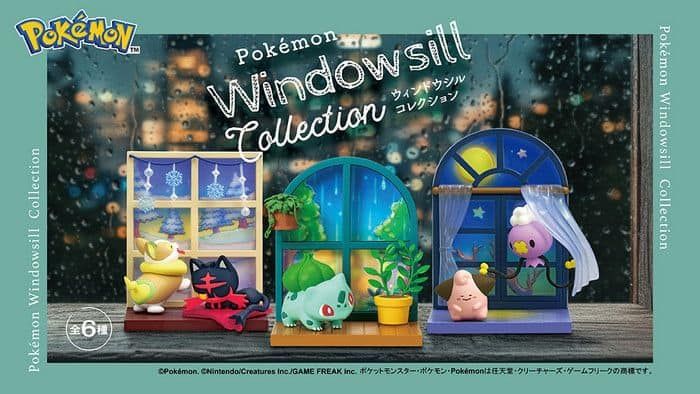 Pokémon Windowsill Collection se estrena hoy en Japón con seis figuras Pokémon Windowsill Collection se estrena hoy en Japón con seis figuras
