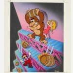 Una antigua responsable de Nintendo recupera del contenedor carteles de Donkey Kong valorados en 150.000 dólares