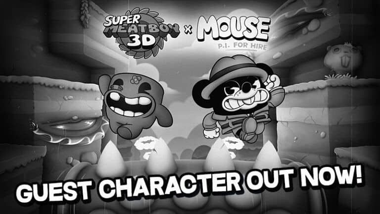 Super Meat Boy 3D suma a Jack Pepper de MOUSE con un parche gratis Super Meat Boy 3D suma a Jack Pepper de MOUSE con un parche gratis