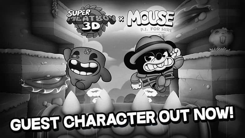 Super Meat Boy 3D suma a Jack Pepper de MOUSE con un parche gratis