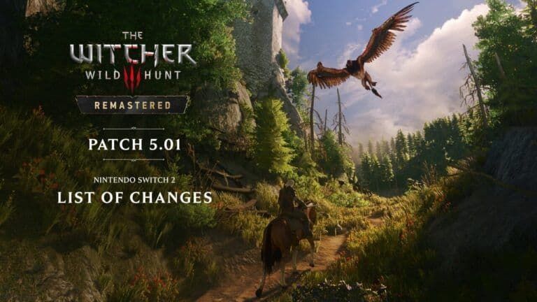The Witcher 3: Wild Hunt – Remastered mejora su imagen y estabilidad en Switch 2 con el parche 5.10.1 The Witcher 3: Wild Hunt – Remastered mejora su imagen y estabilidad en Switch 2 con el parche 5.10.1