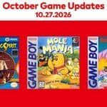 Tres clásicos de Game Boy se suman a Nintendo Switch Online el 27 de octubre