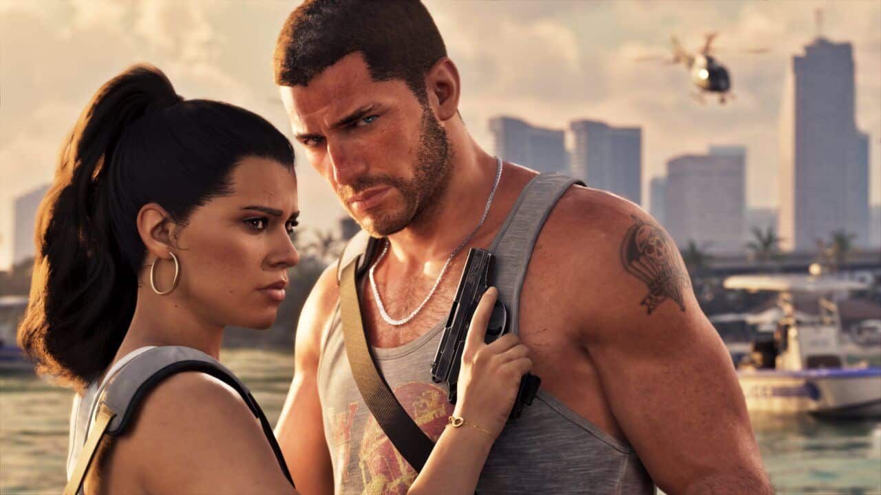 YouTube promociona GTA VI con una ilustración de Lucia sin pistola