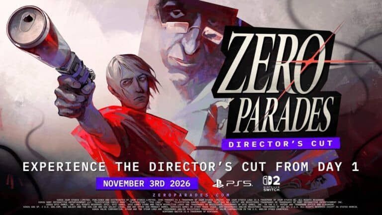 ZERO PARADES: Director’s Cut llega a Switch 2 con controles de ratón el 3 de noviembre